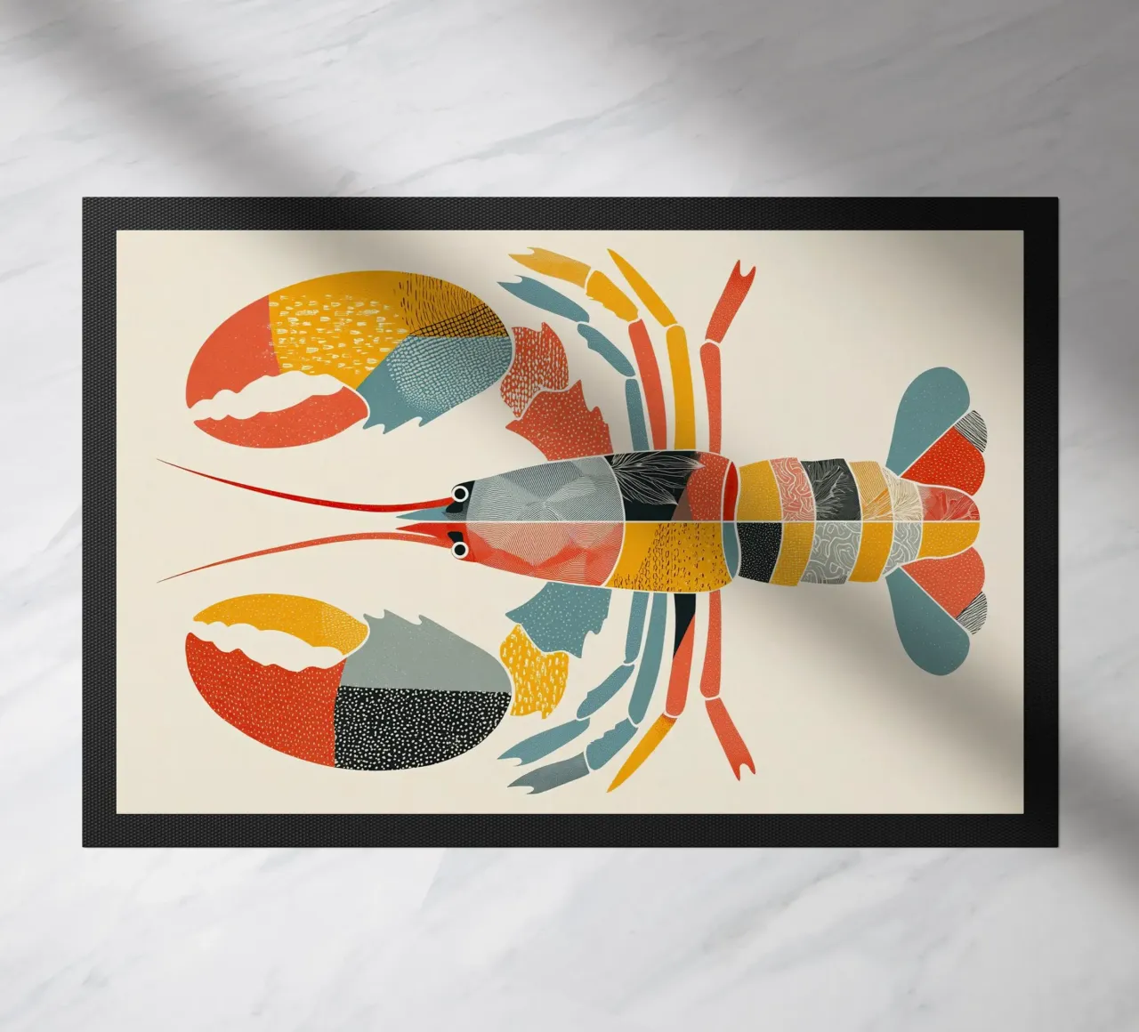 Patterned Lobster zerbino da Luca