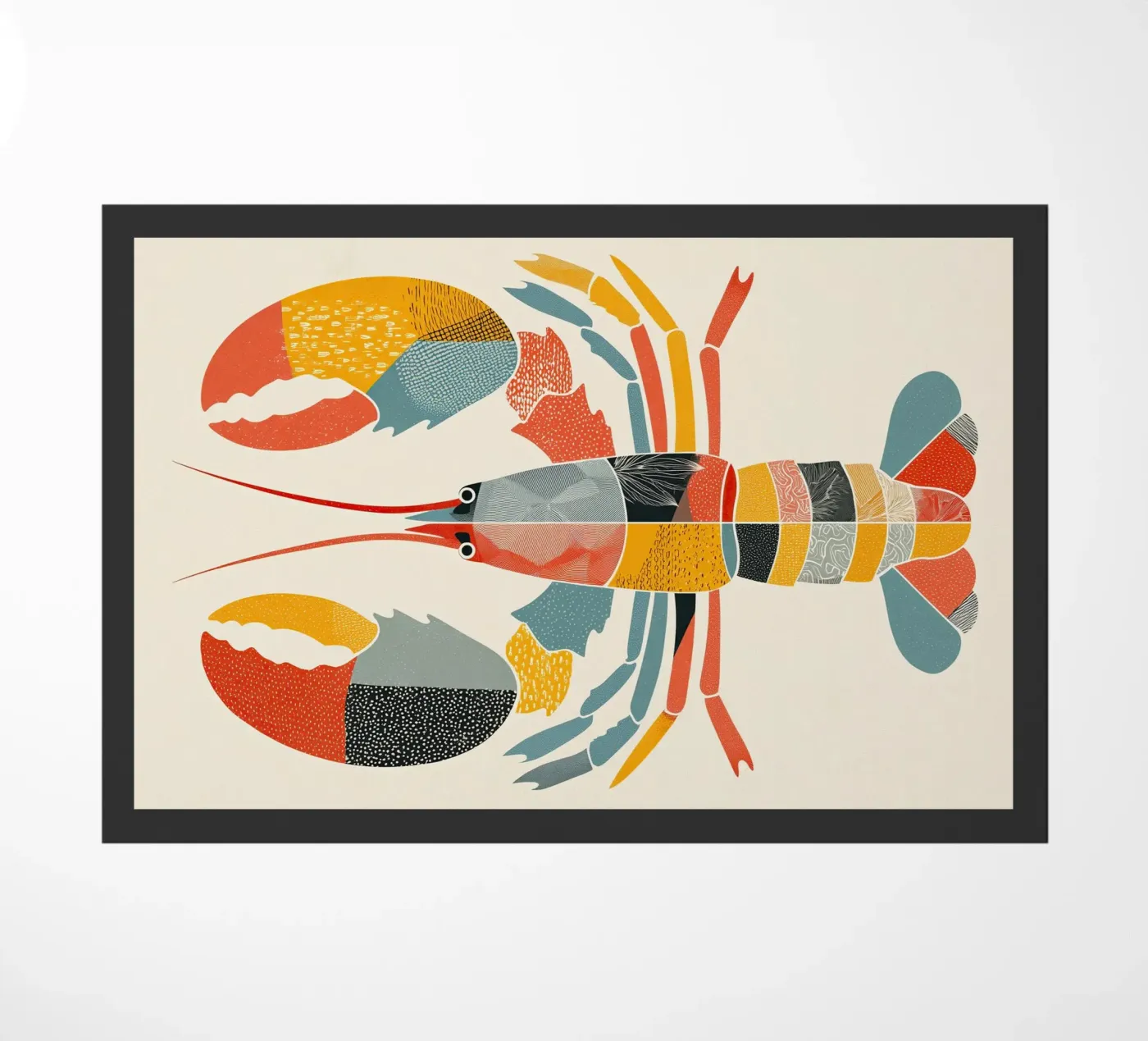 Patterned Lobster zerbino da Luca