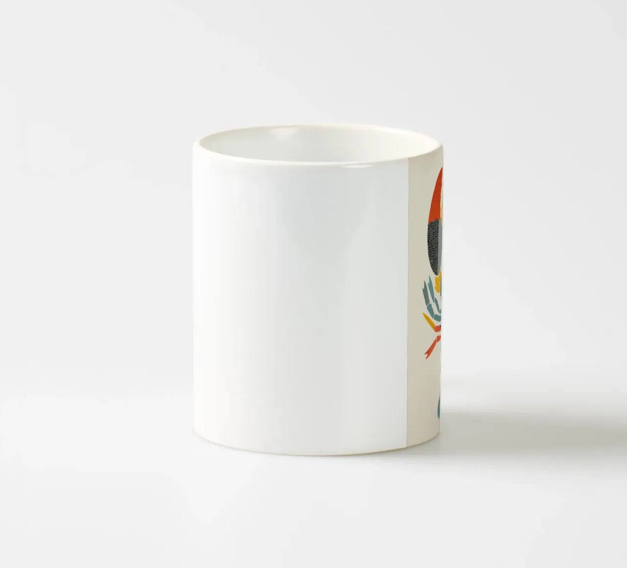 Patterned Lobster ceramic mug by Luca