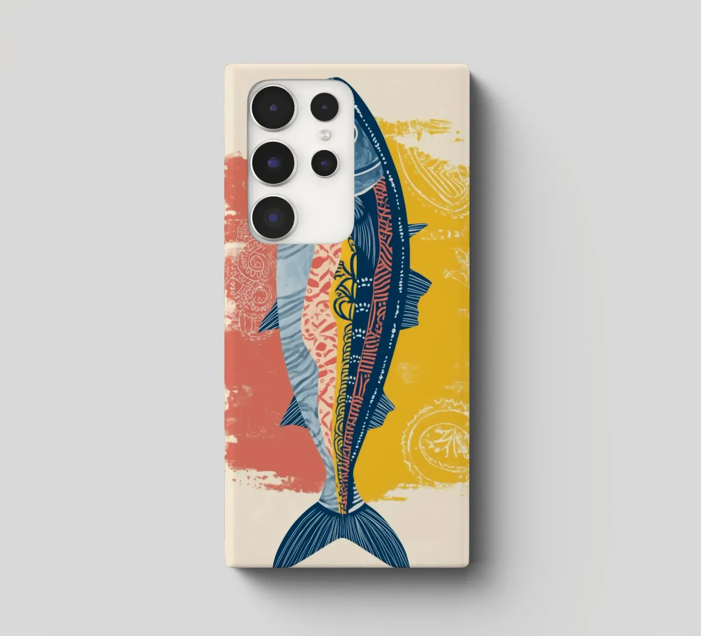 Patterned Fish cover samsung da Luca