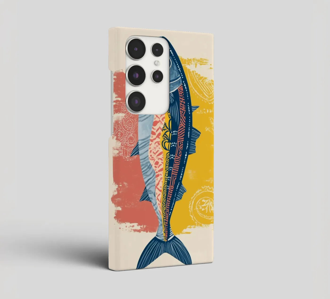 Patterned Fish cover samsung da Luca