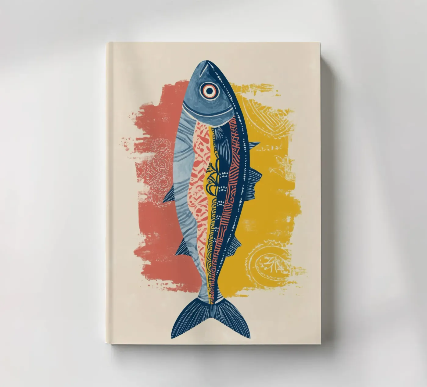 Patterned Fish notebook by Luca