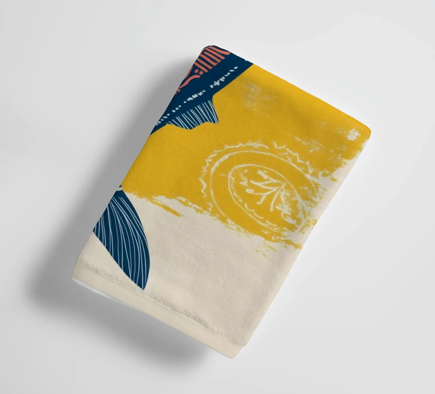 Patterned Fish serviette de bain de Luca