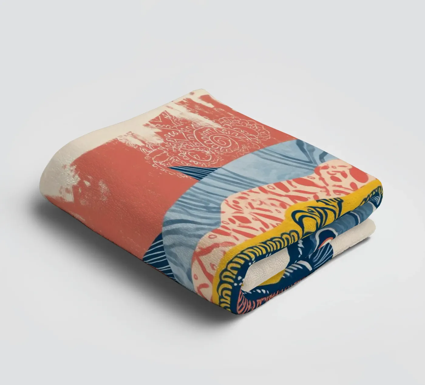 Patterned Fish Handtuch von Luca