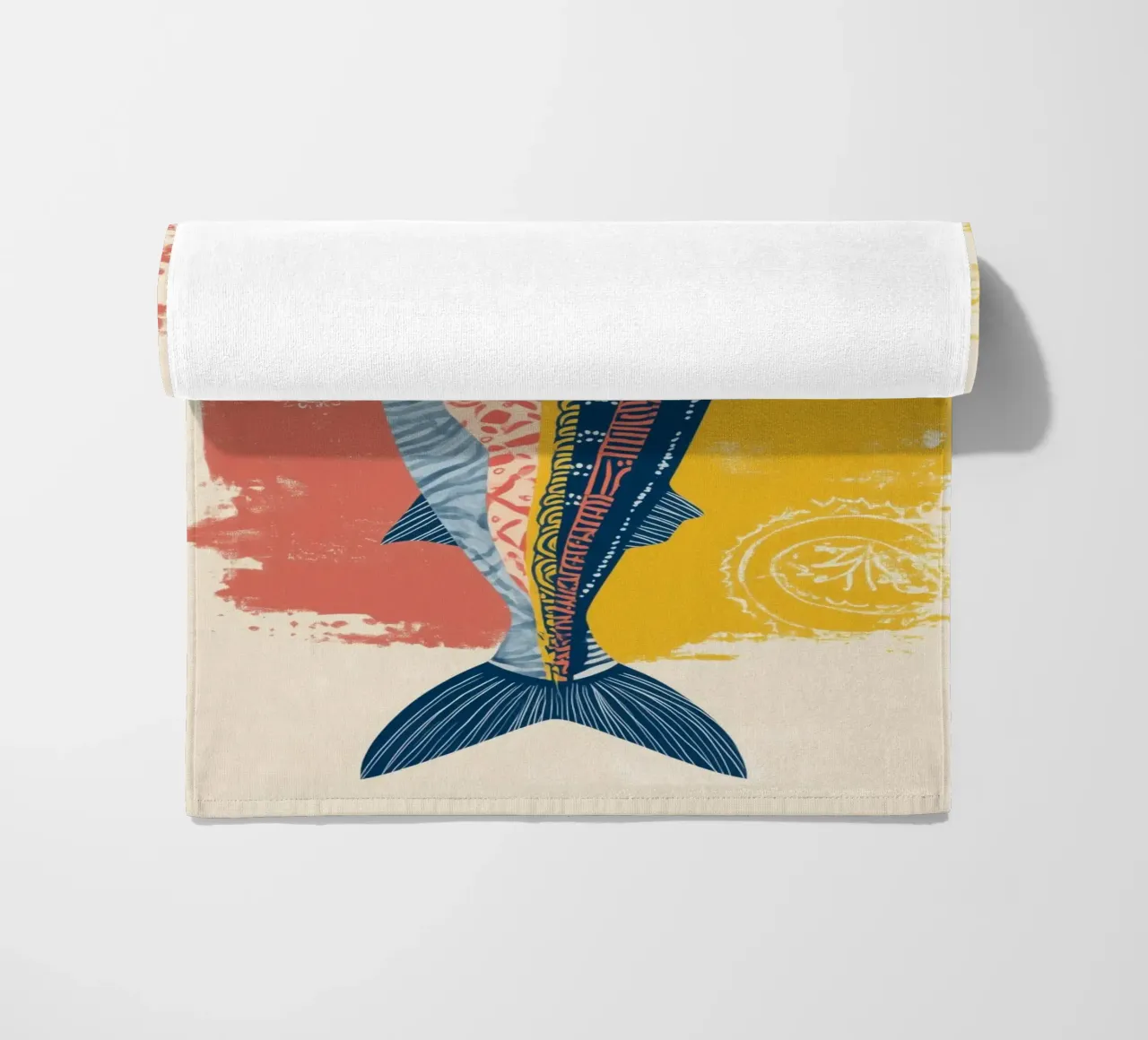 Patterned Fish telo mare da Luca