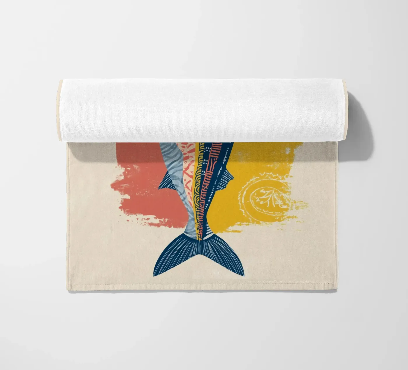 Patterned Fish telo mare da Luca