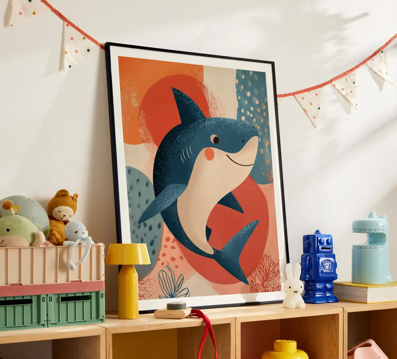 Smiling Shark poster da Luca