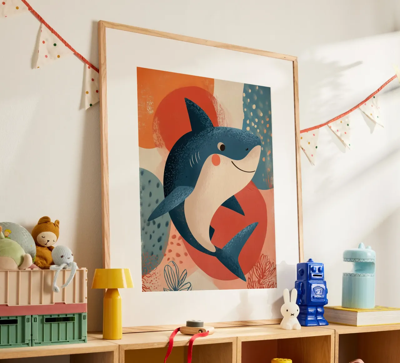 Smiling Shark poster da Luca