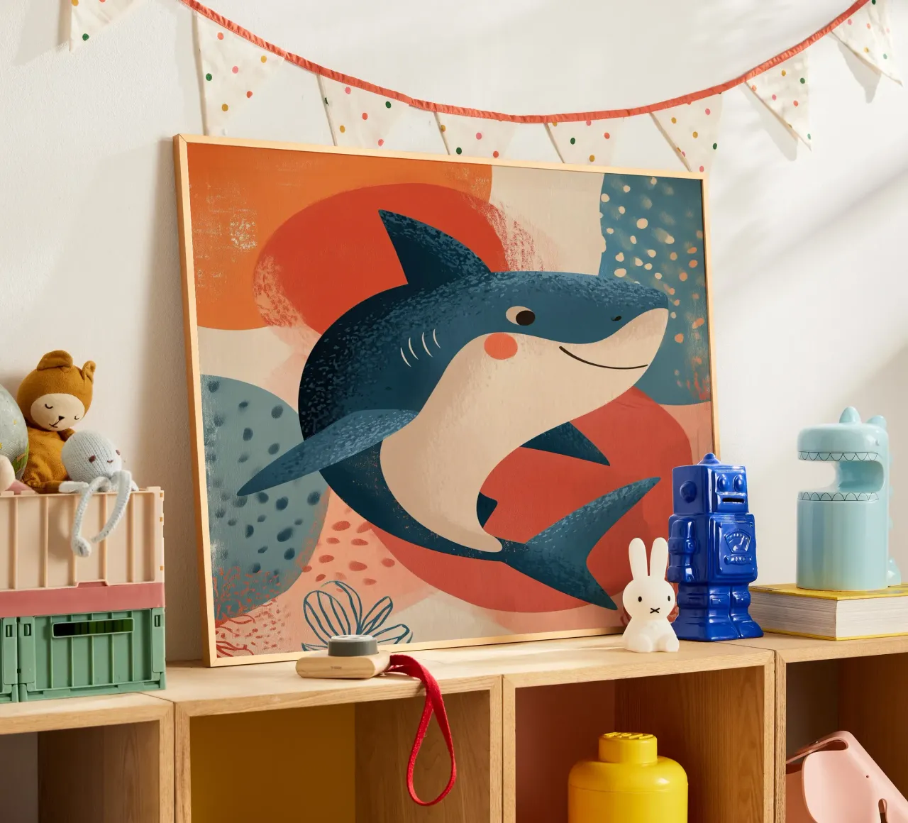 Smiling Shark poster da Luca