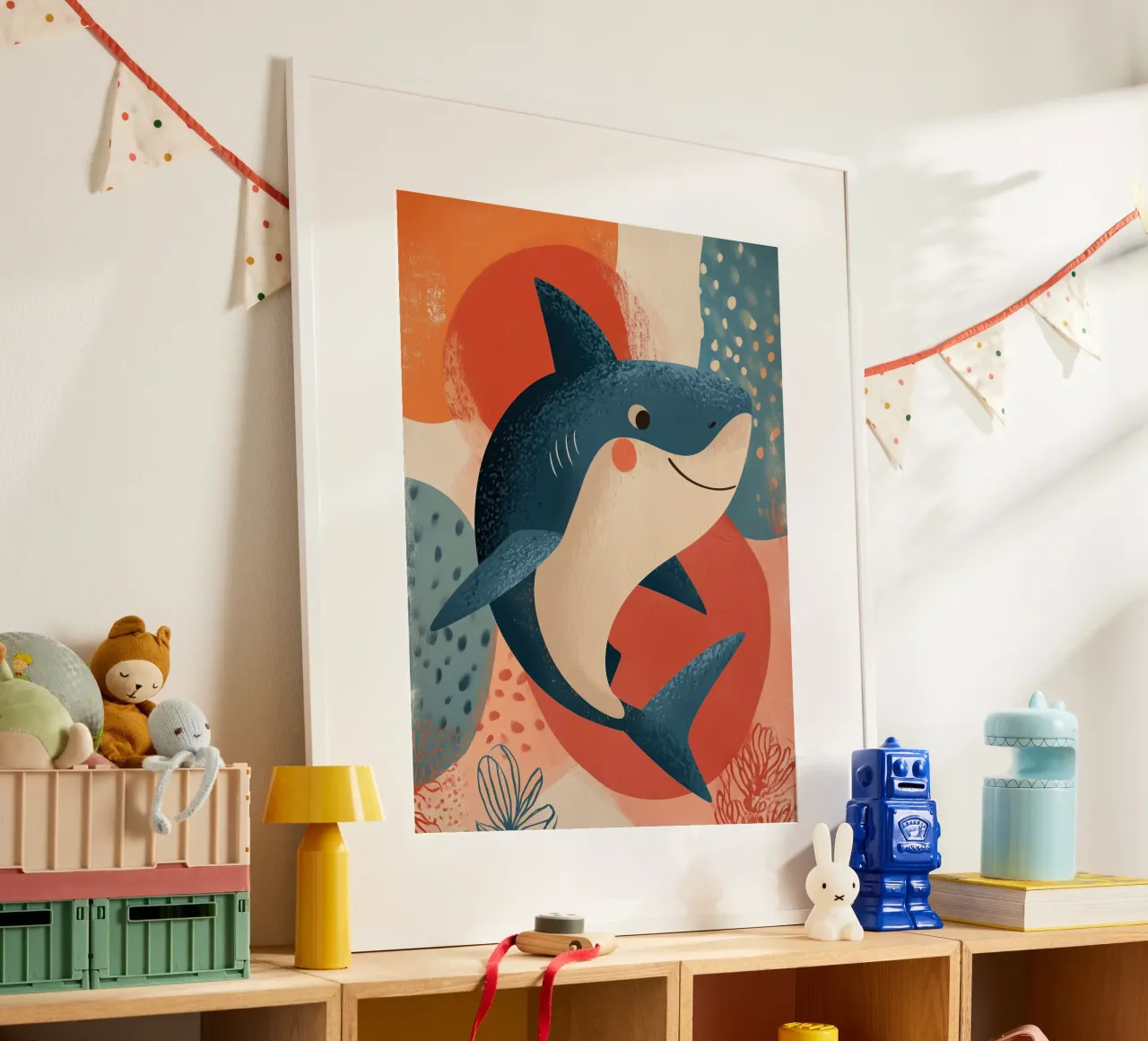 Smiling Shark poster da Luca