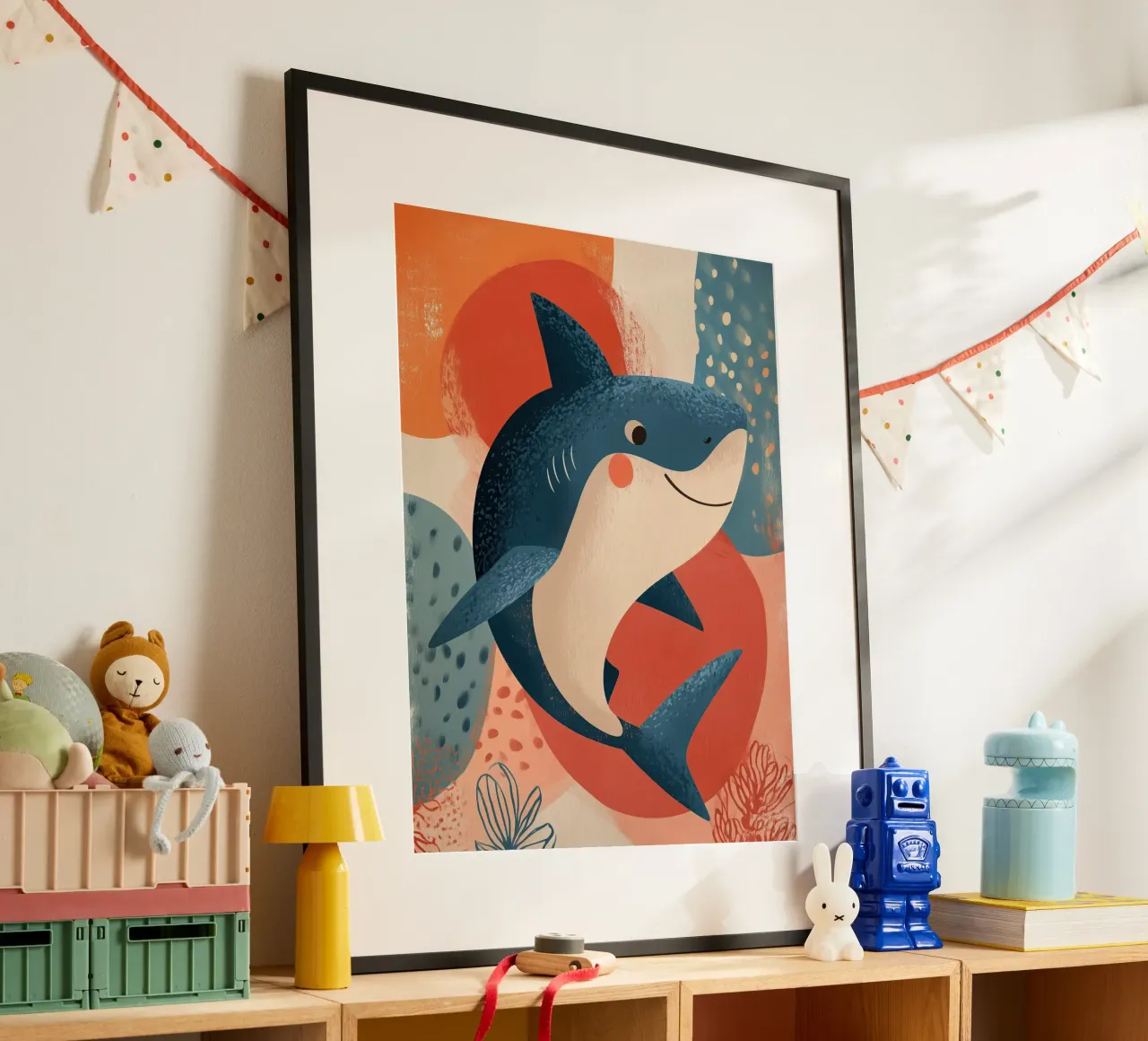 Smiling Shark poster da Luca