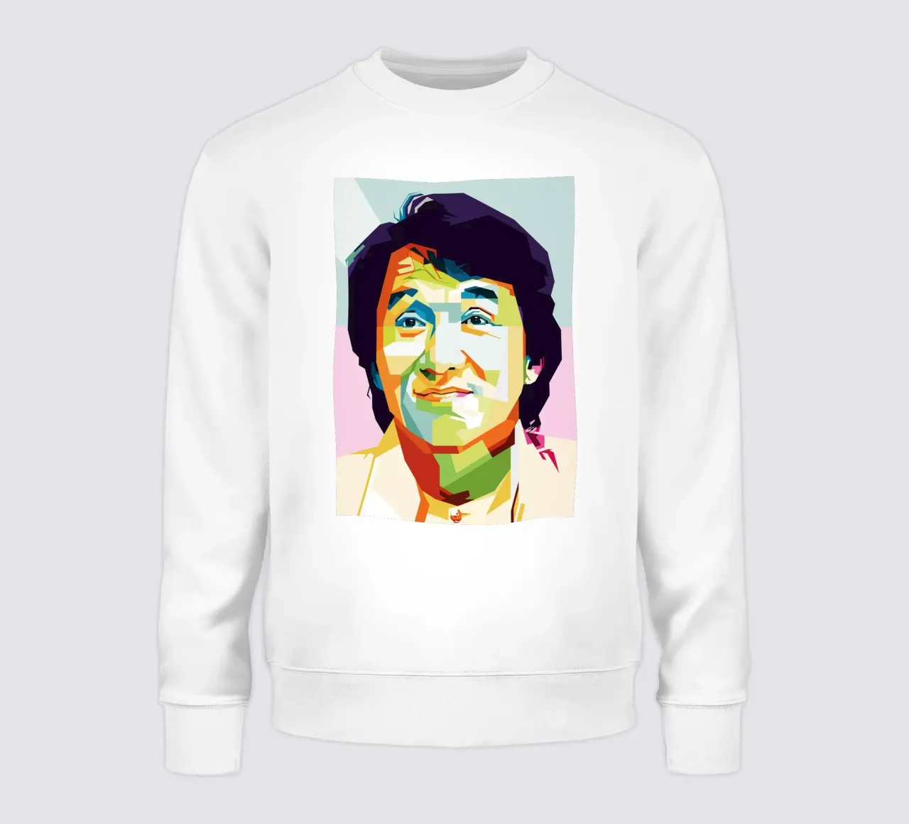 Jackie Chan Style WPAP felpa da SW Artwork
