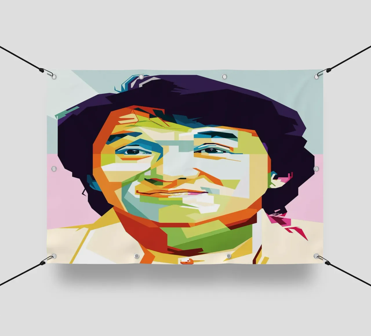 Jackie Chan Style WPAP telo in pvc da SW Artwork