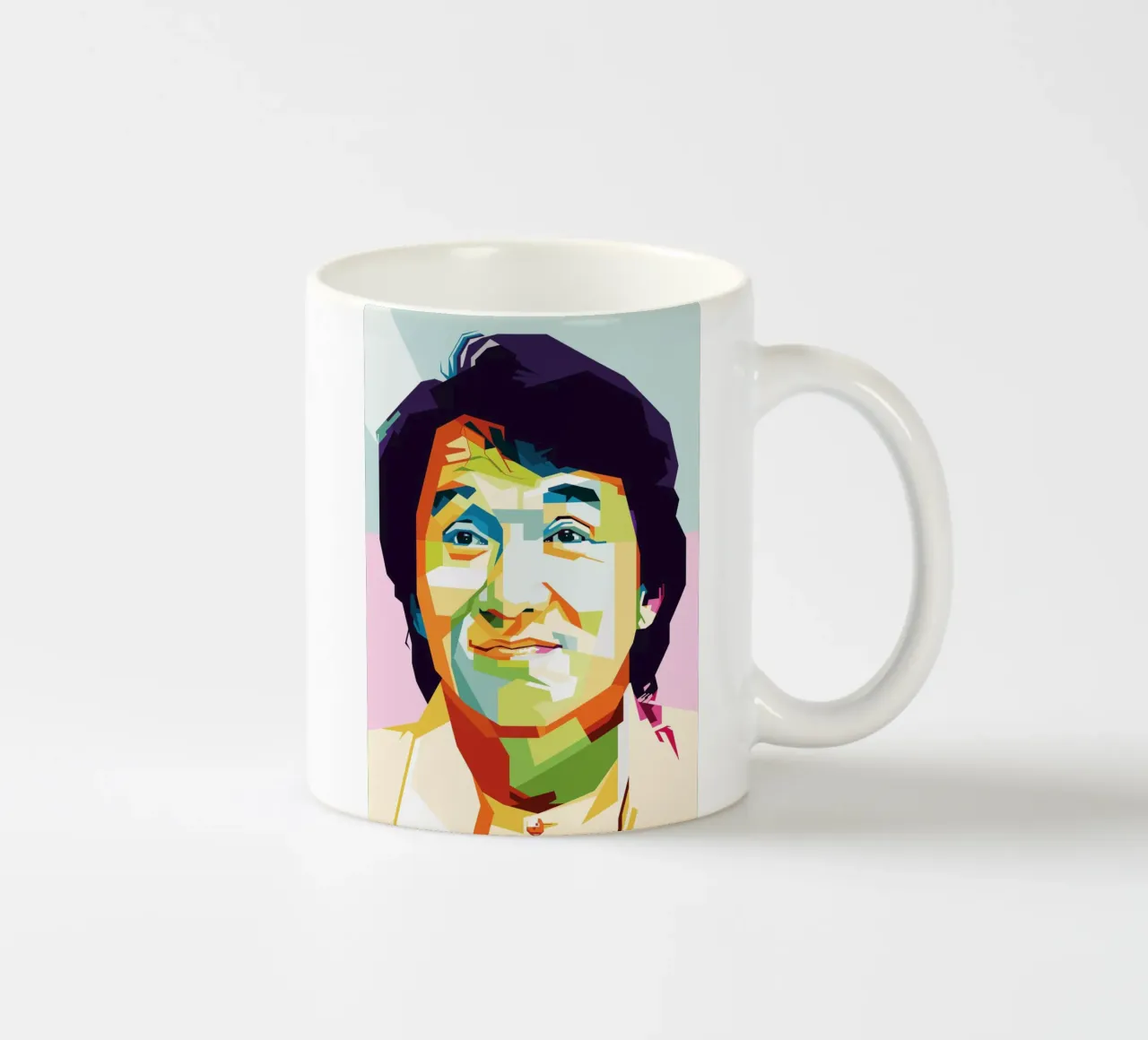 Jackie Chan Style WPAP tazza in ceramica da SW Artwork