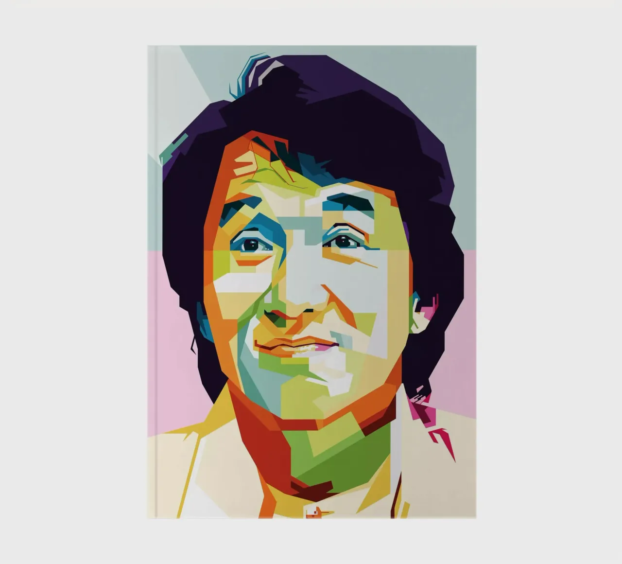 Jackie Chan Style WPAP notebook by SW Artwork