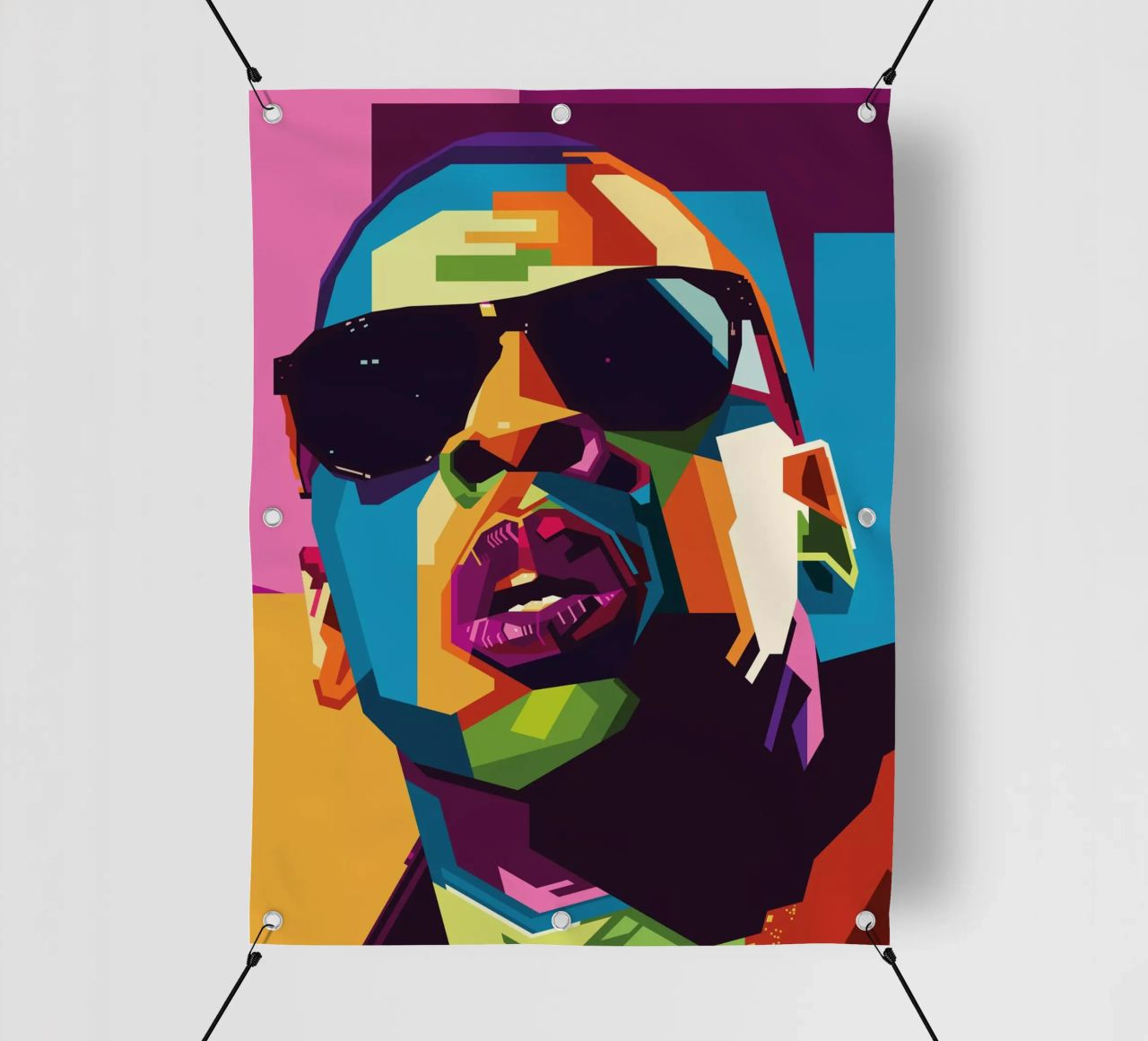 Jay-Z Popart WPAP telo in pvc da SW Artwork