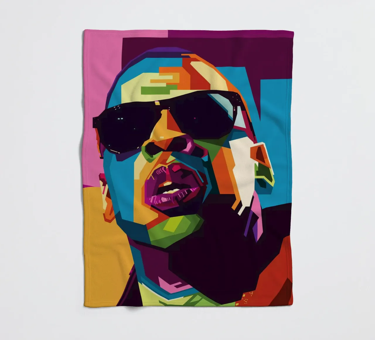 Jay-Z Popart WPAP coperta in pile da SW Artwork