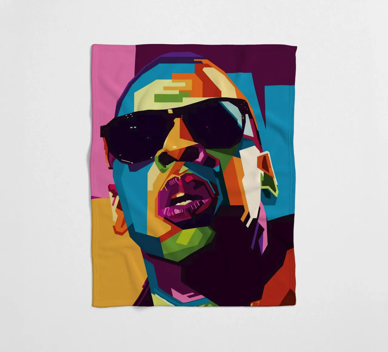 Jay-Z Popart WPAP coperta in pile da SW Artwork