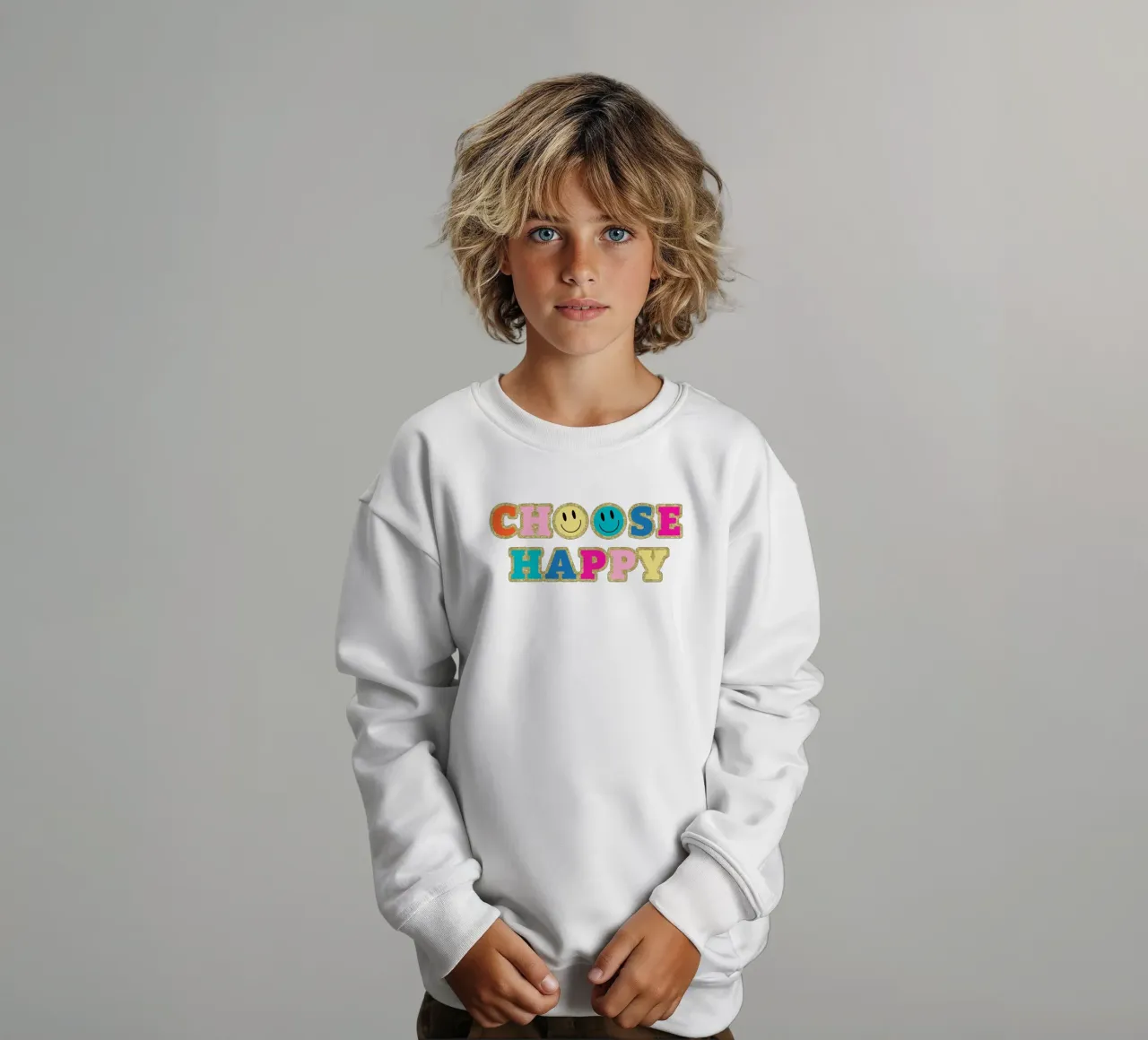 Scegliere la felicità felpa bambino da cafelab