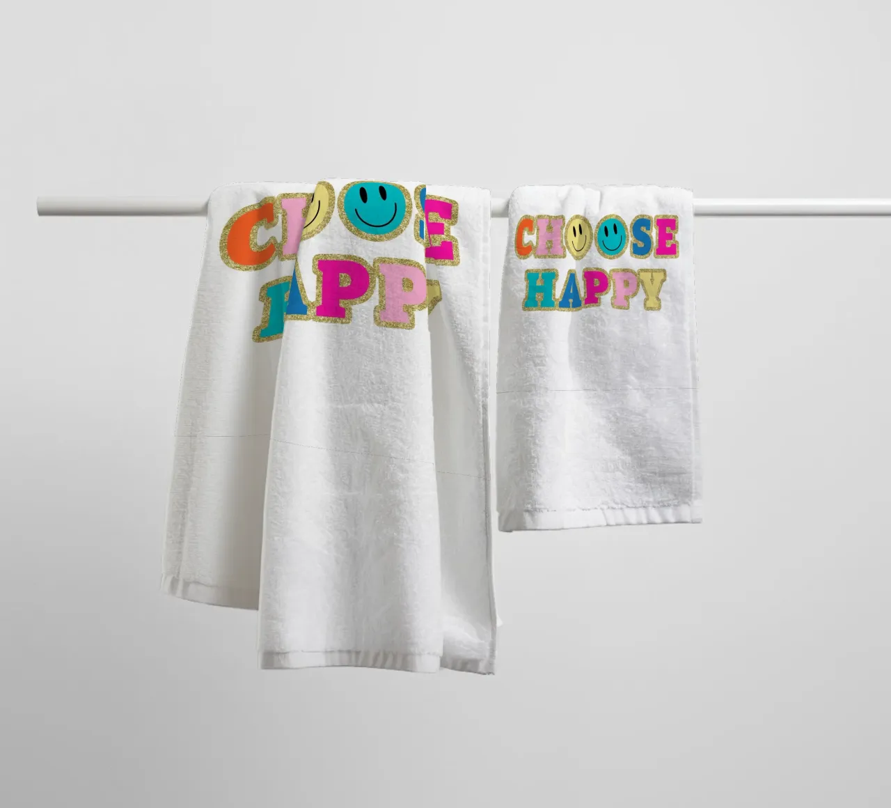 Wählen Sie Happy Handtuch von cafelab