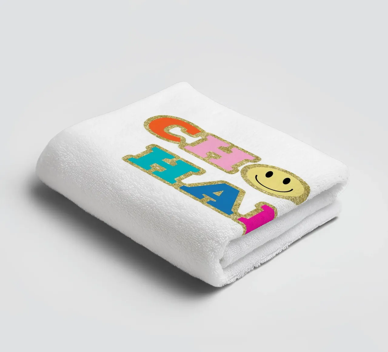 Wählen Sie Happy Handtuch von cafelab