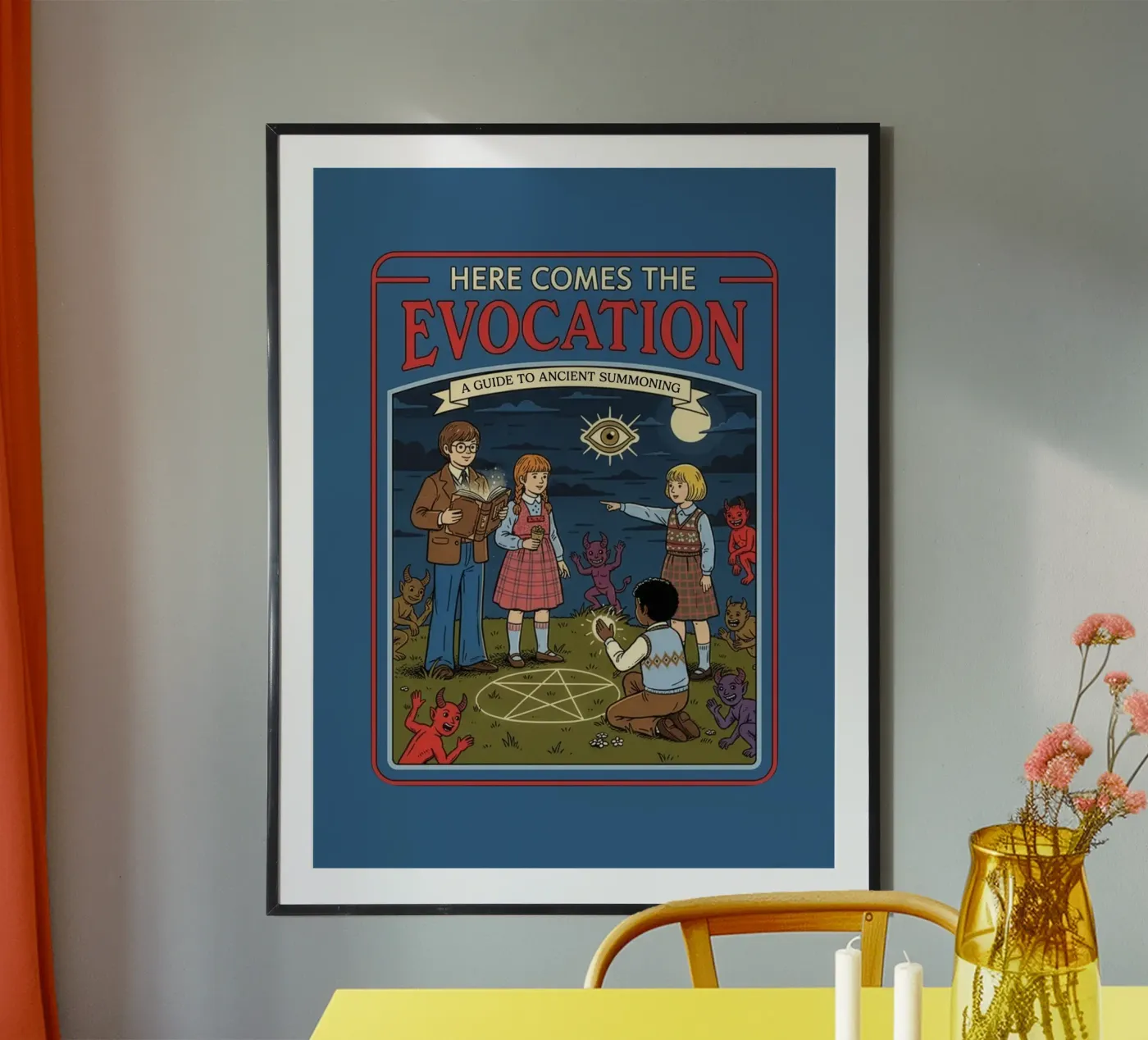 Here Comes The Evocation poster by ScaryBoom