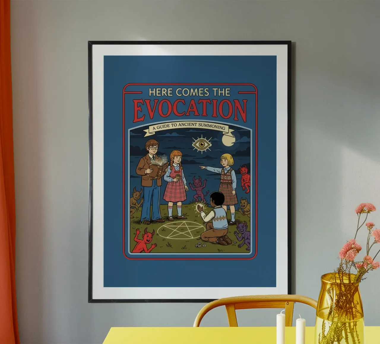 Here Comes The Evocation poster by ScaryBoom