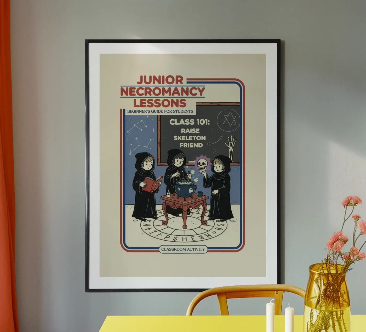 Junior Necromancy Lessons poster by ScaryBoom