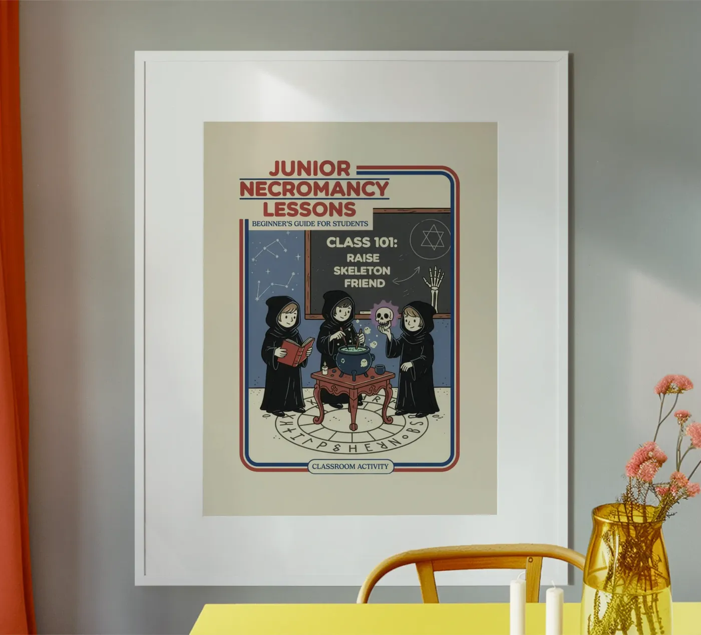 Junior Necromancy Lessons poster by ScaryBoom