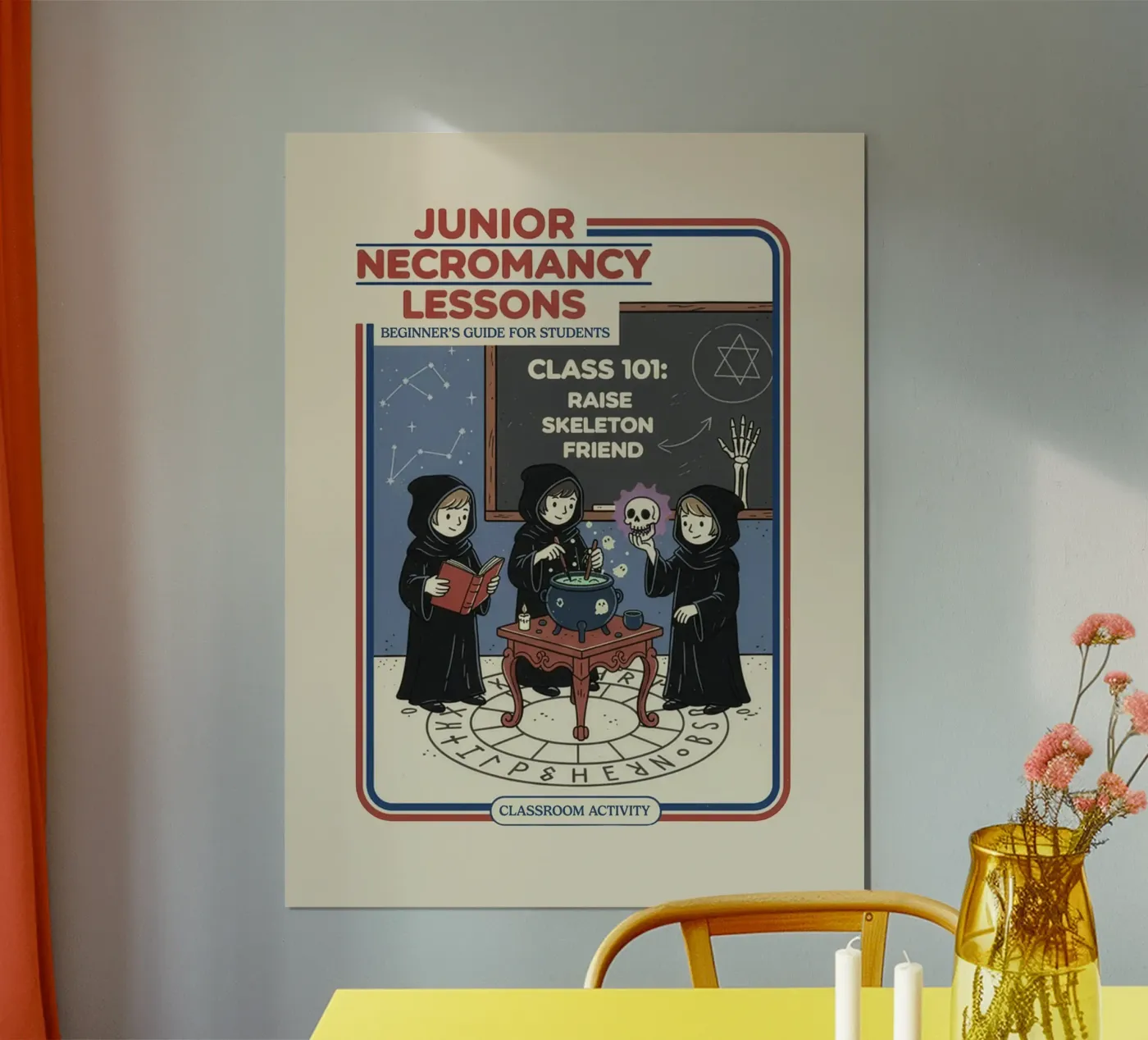 Junior Necromancy Lessons poster by ScaryBoom