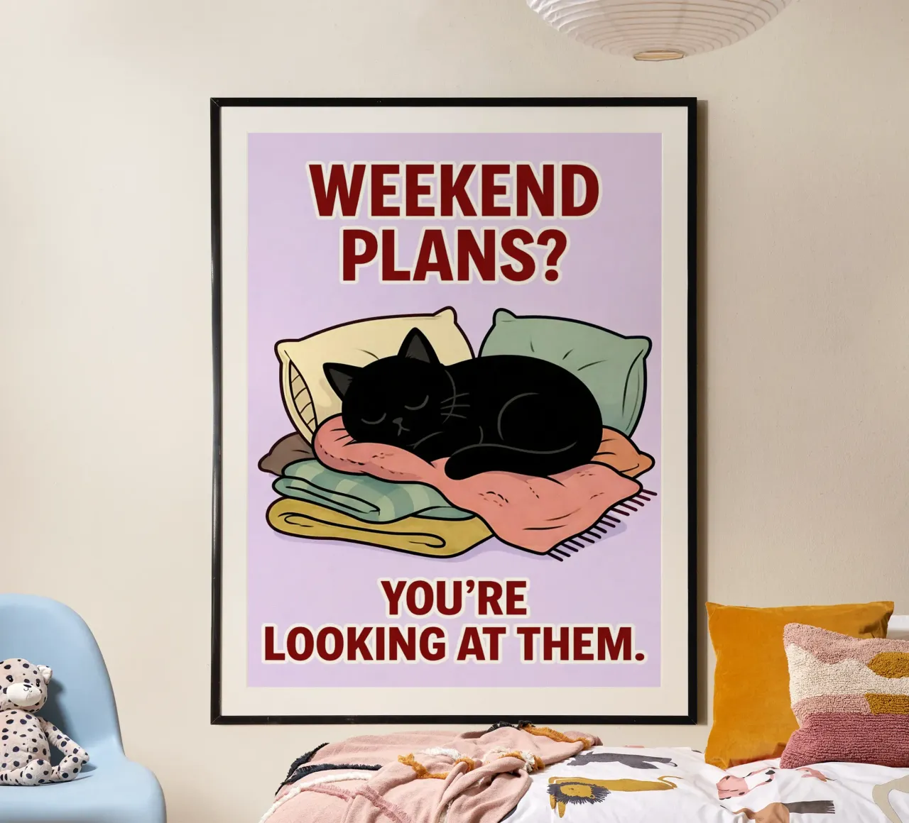 programmi per il fine settimana poster da ameera