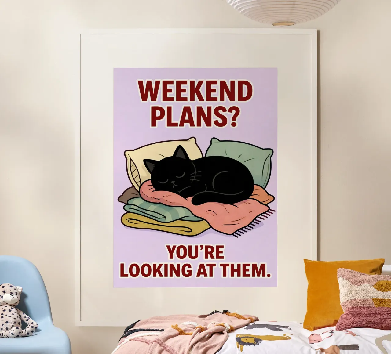 programmi per il fine settimana poster da ameera