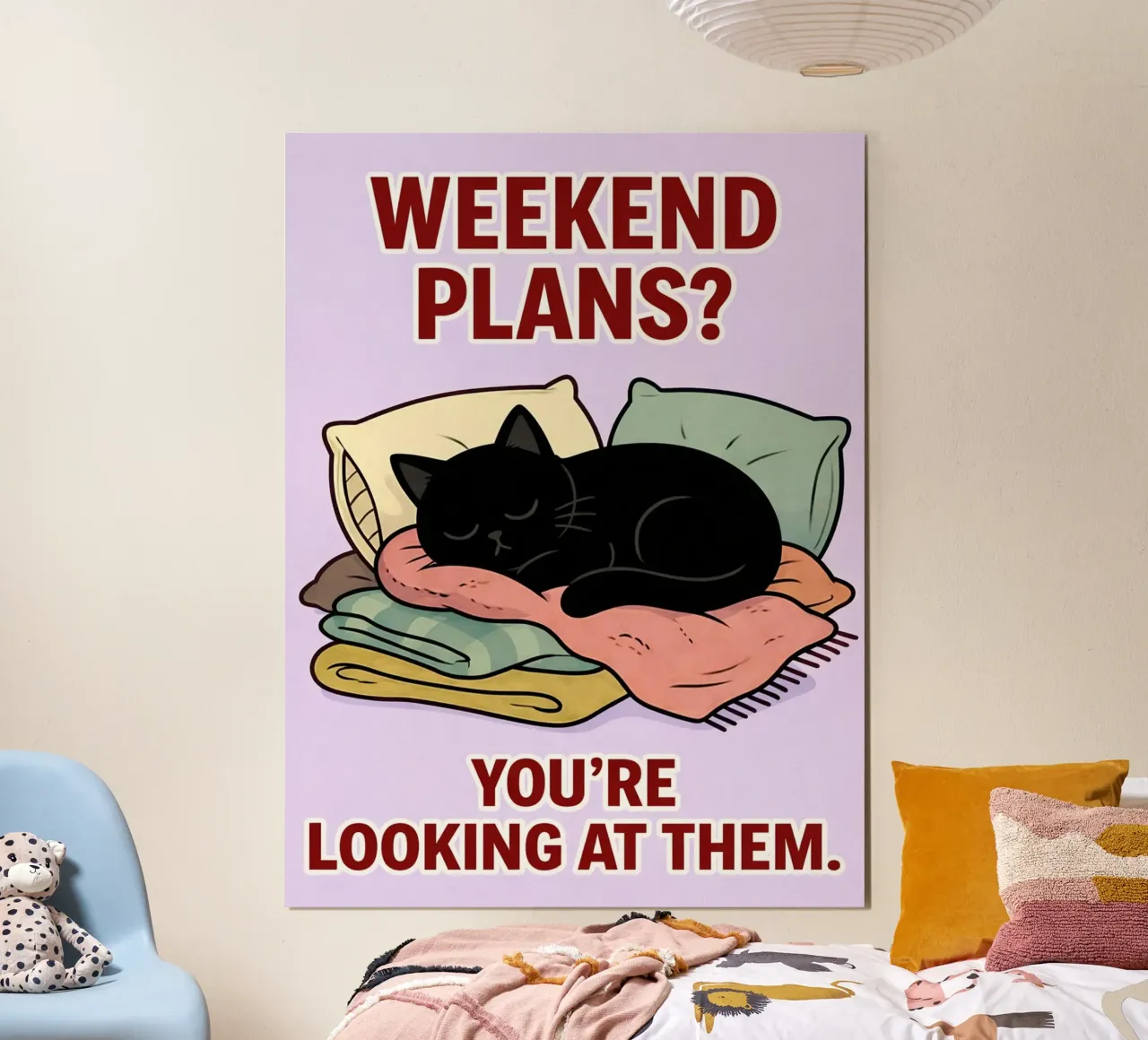 programmi per il fine settimana poster da ameera