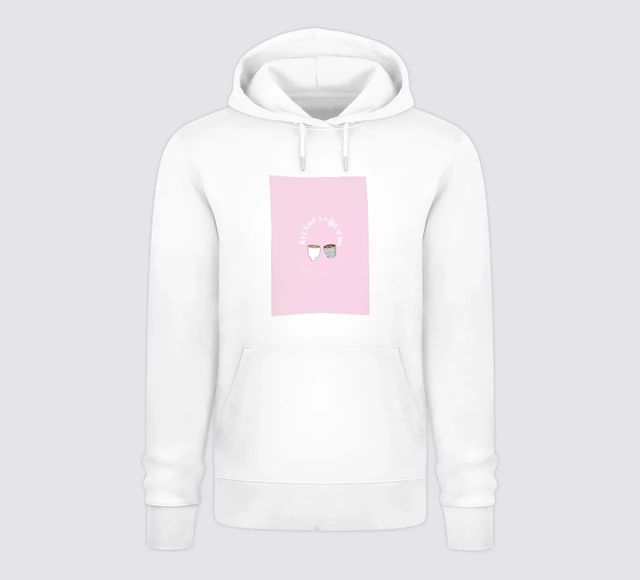 Let's have a coffee or two sudadera con capucha de Brushmeetspaper