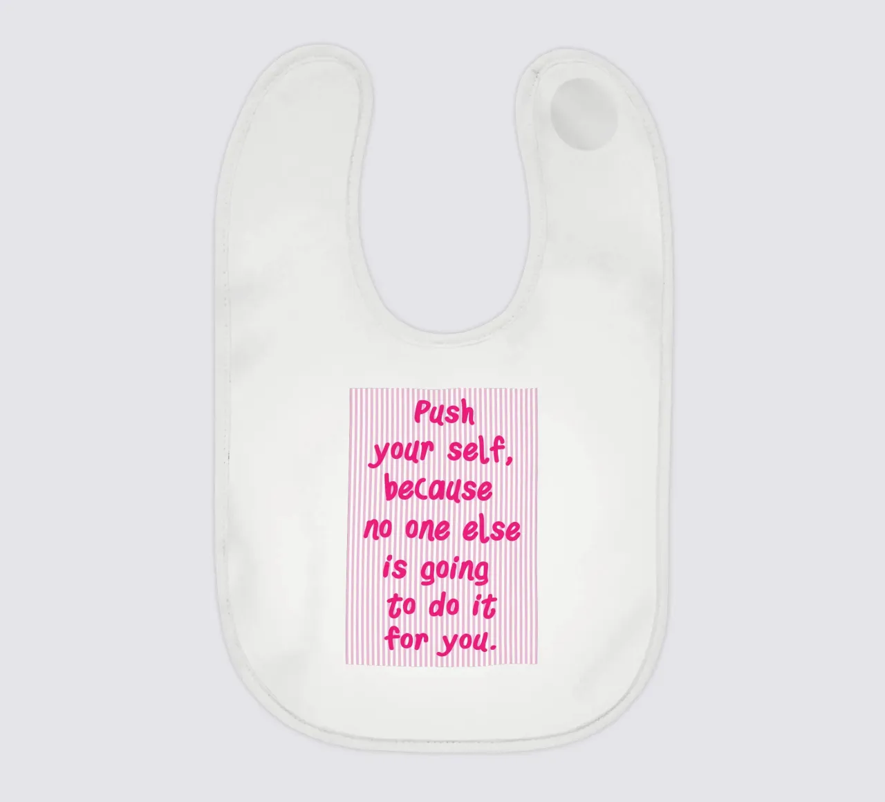 spingiti oltre i tuoi limiti bavaglino da ameera