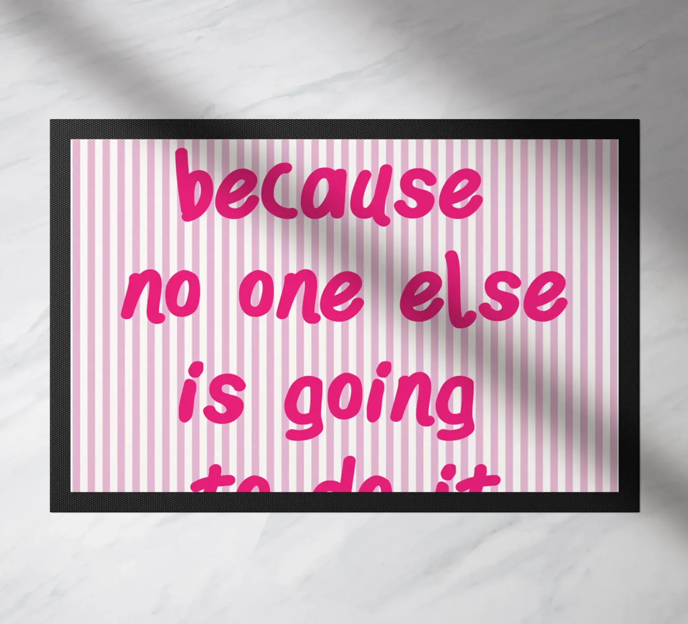 Duw jezelf deurmat van ameera