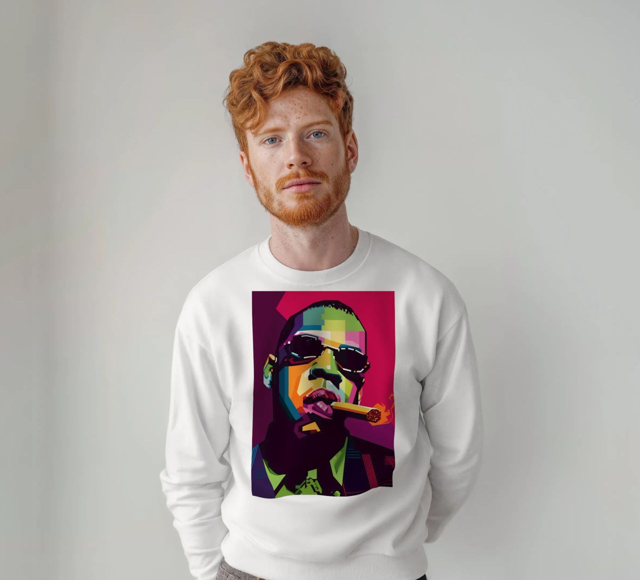 Rapper Style WPAP felpa da SW Artwork