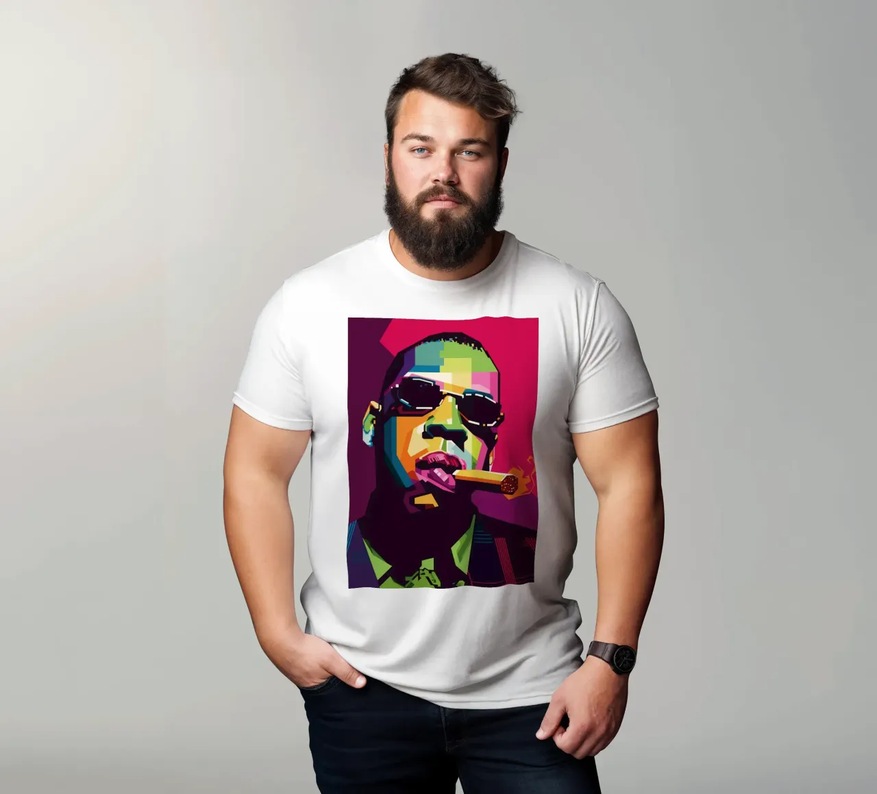 Rapper Style WPAP t-shirt van SW Artwork