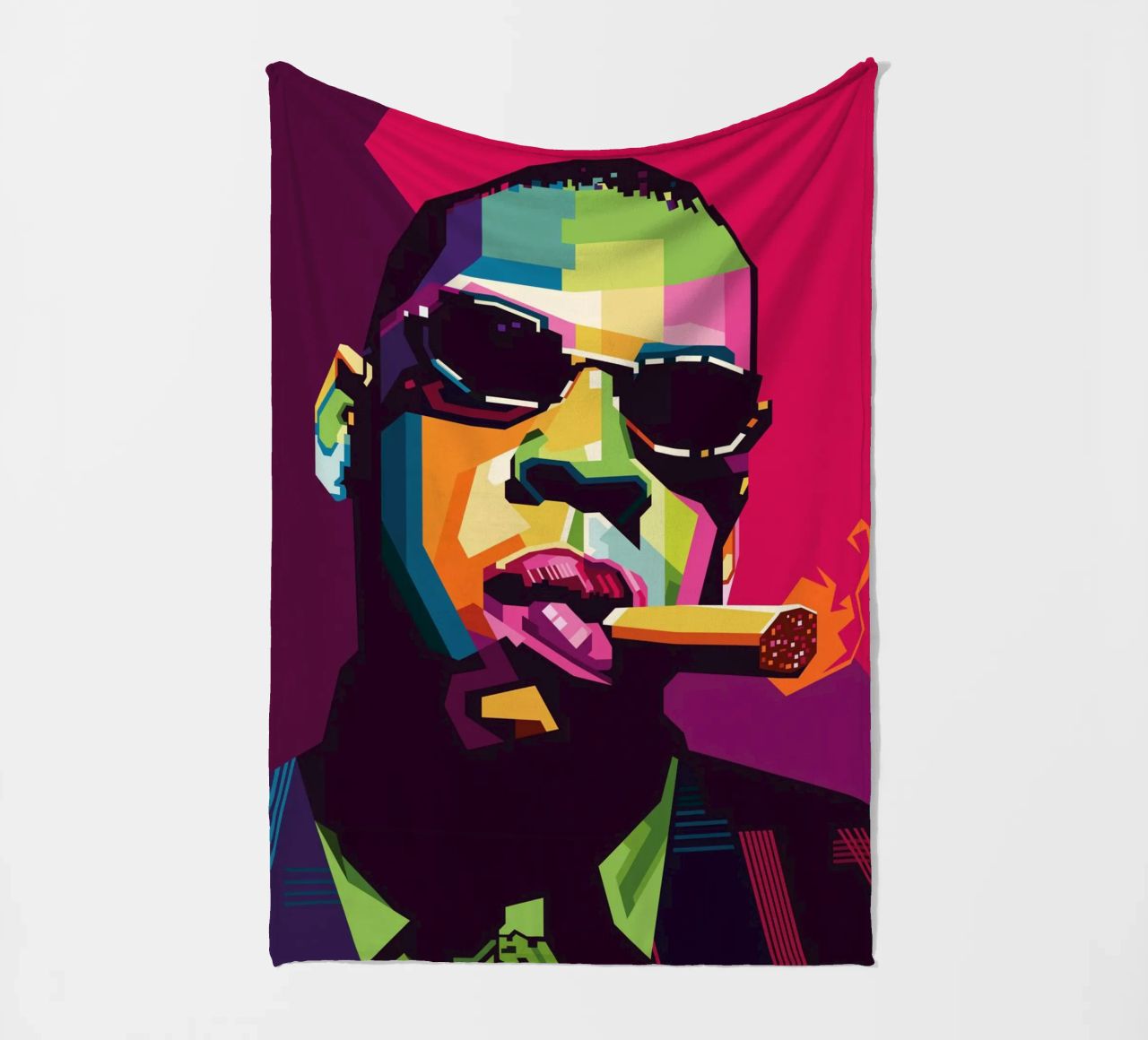 Rapper Style WPAP coperta in pile da SW Artwork