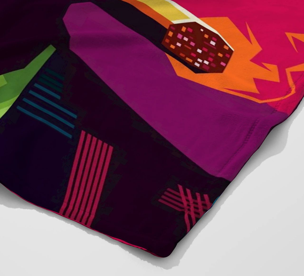 Rapper Style WPAP coperta in pile da SW Artwork