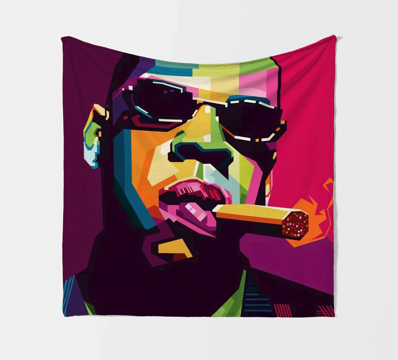 Rapper Style WPAP coperta in pile da SW Artwork