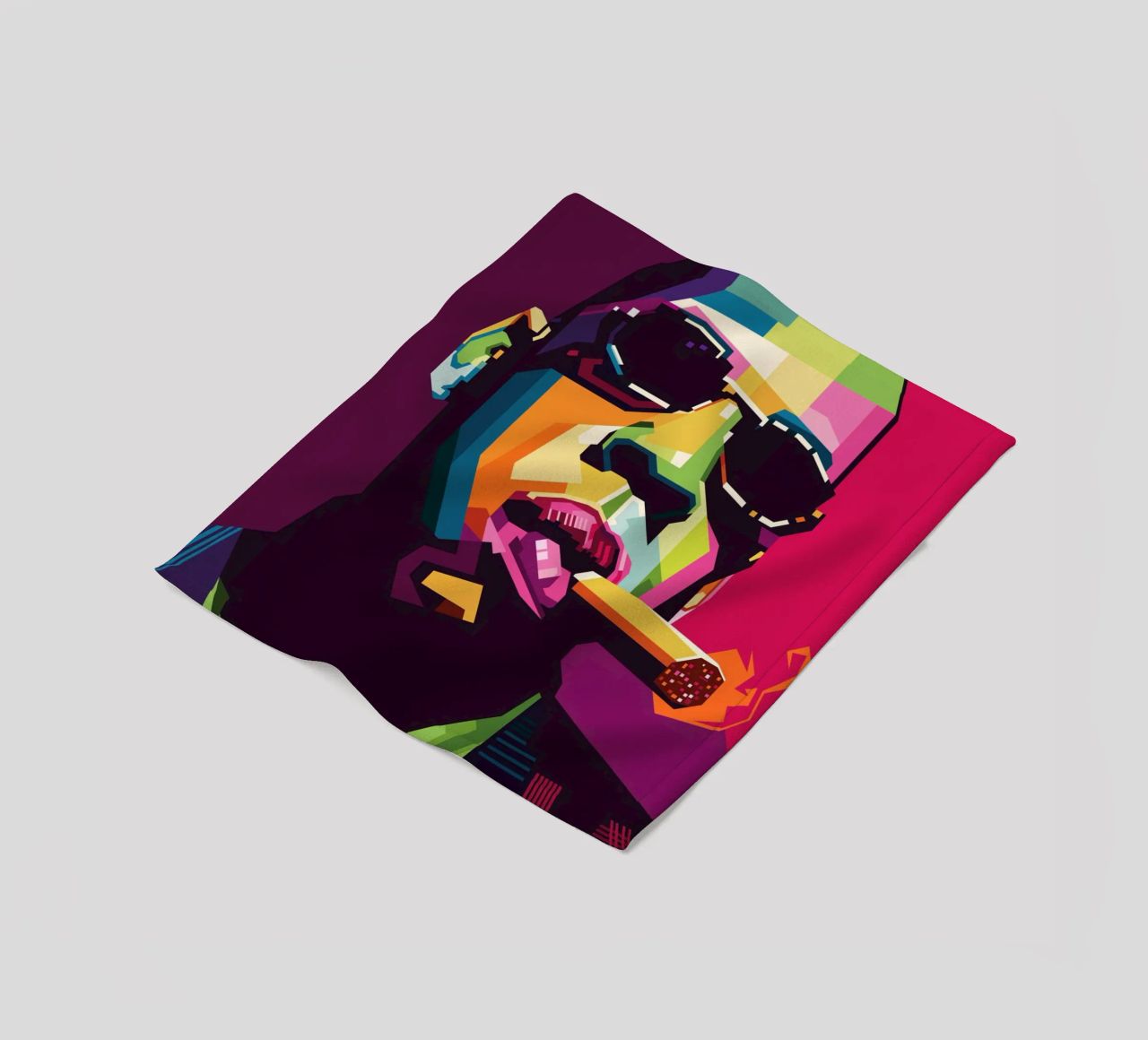 Rapper Style WPAP coperta in pile da SW Artwork