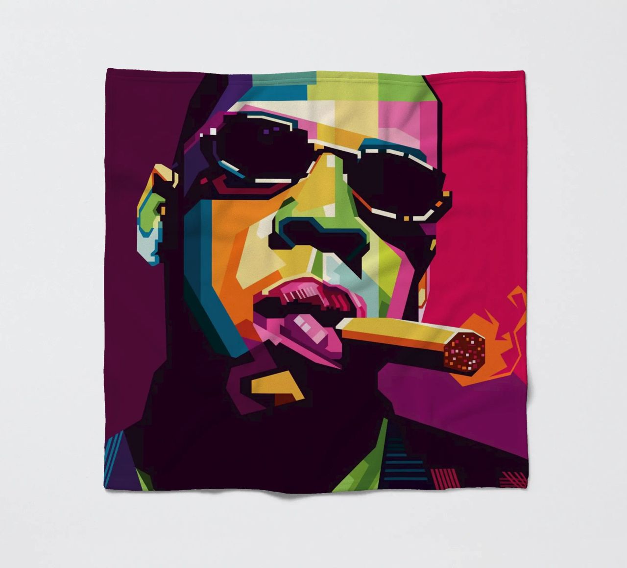 Rapper Style WPAP coperta in pile da SW Artwork