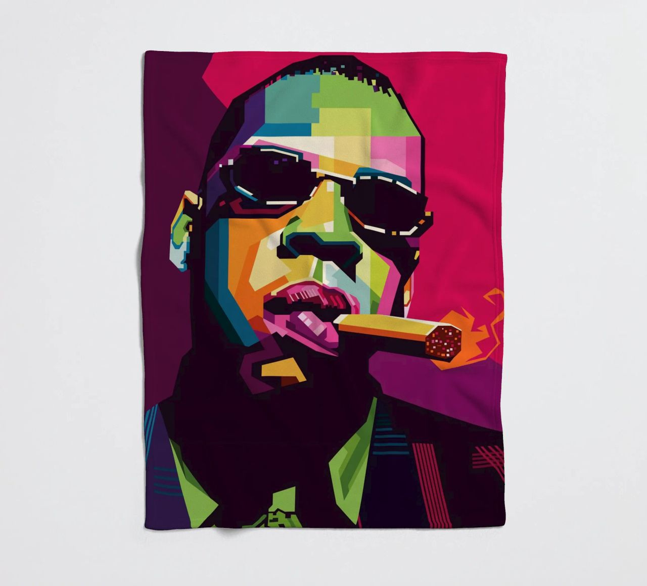 Rapper Style WPAP coperta in pile da SW Artwork