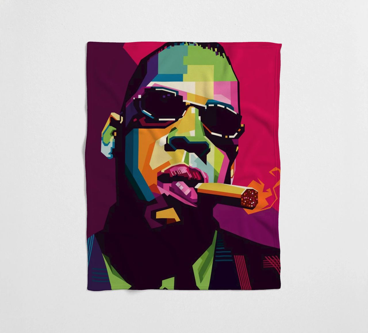 Rapper Style WPAP coperta in pile da SW Artwork
