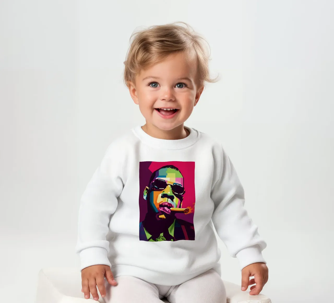 Rapper Style WPAP sweat pour bébé de SW Artwork