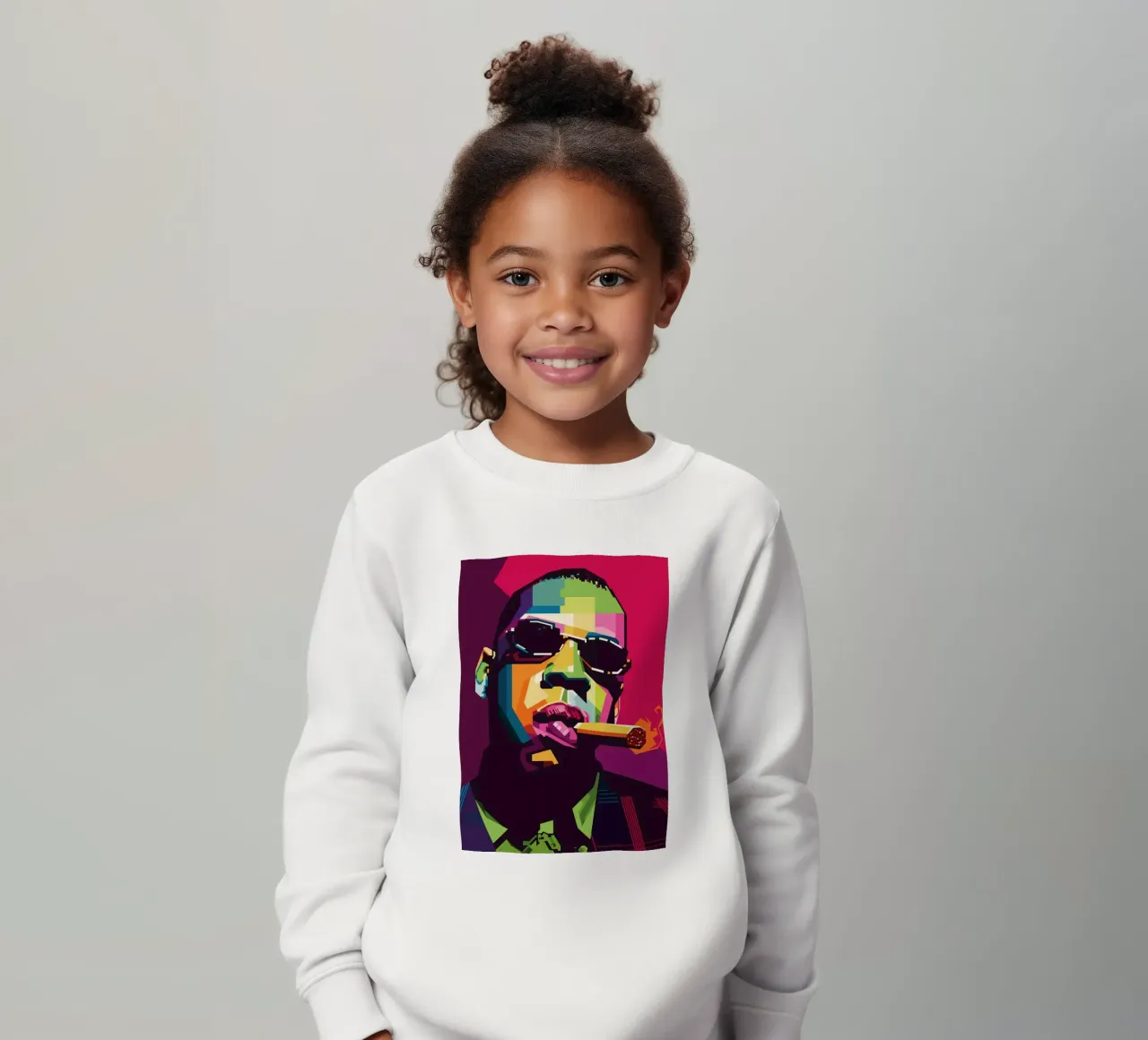 Rapper Style WPAP felpa bambino da SW Artwork