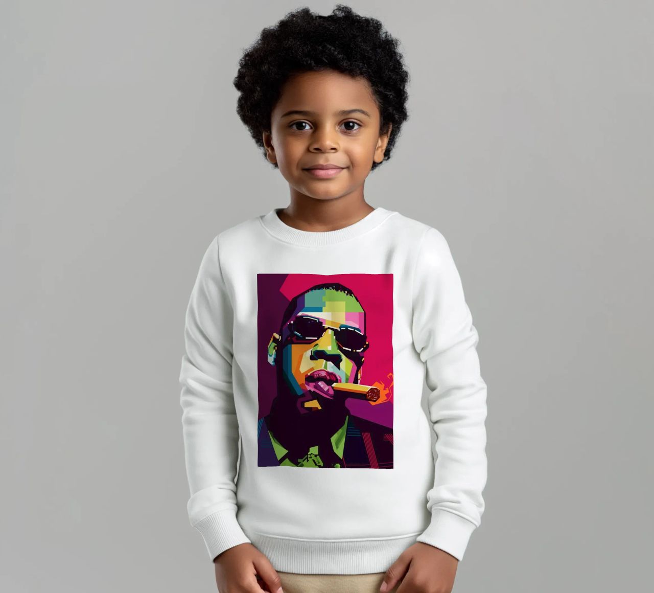 Rapper Style WPAP felpa bambino da SW Artwork