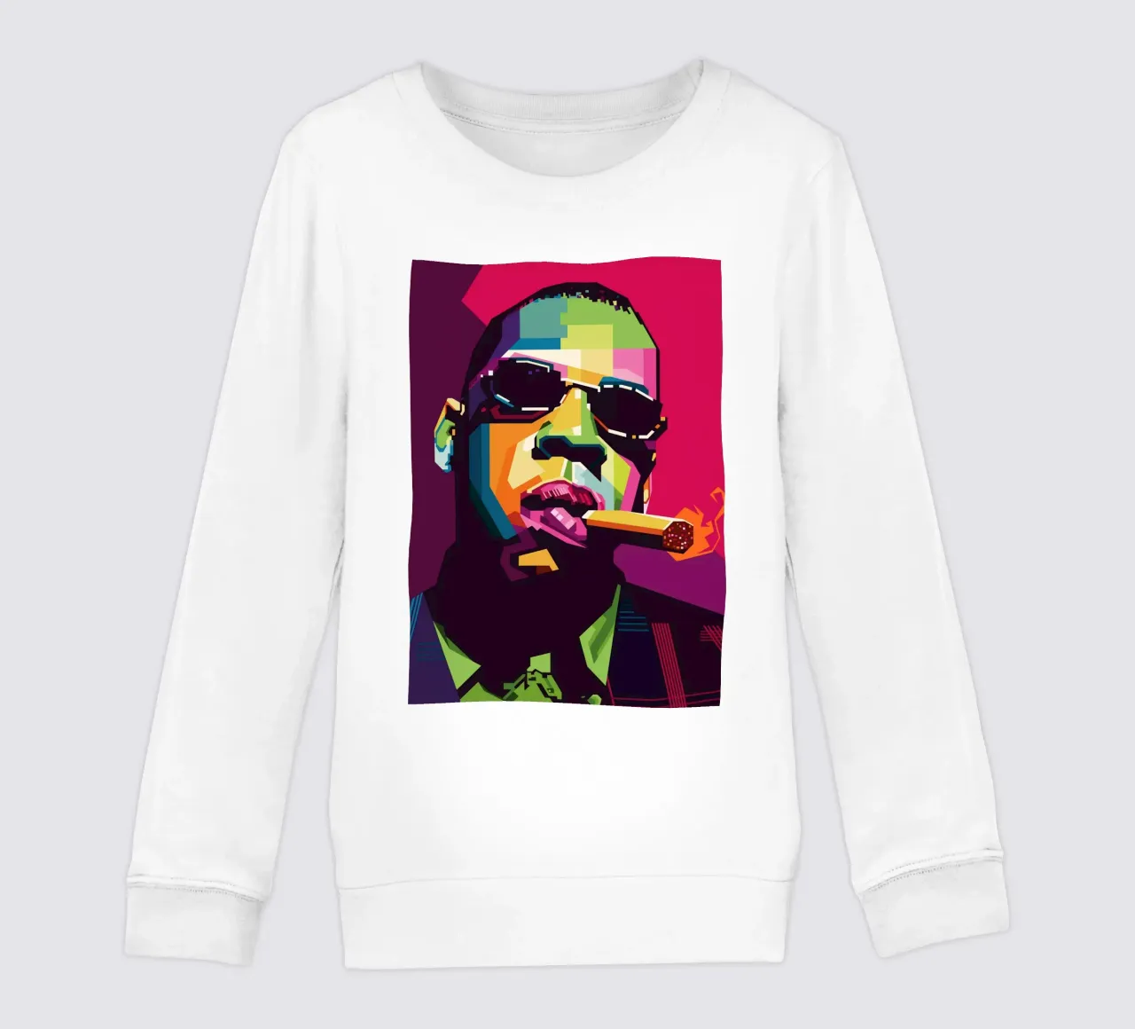 Rapper Style WPAP sudadera para niño de SW Artwork