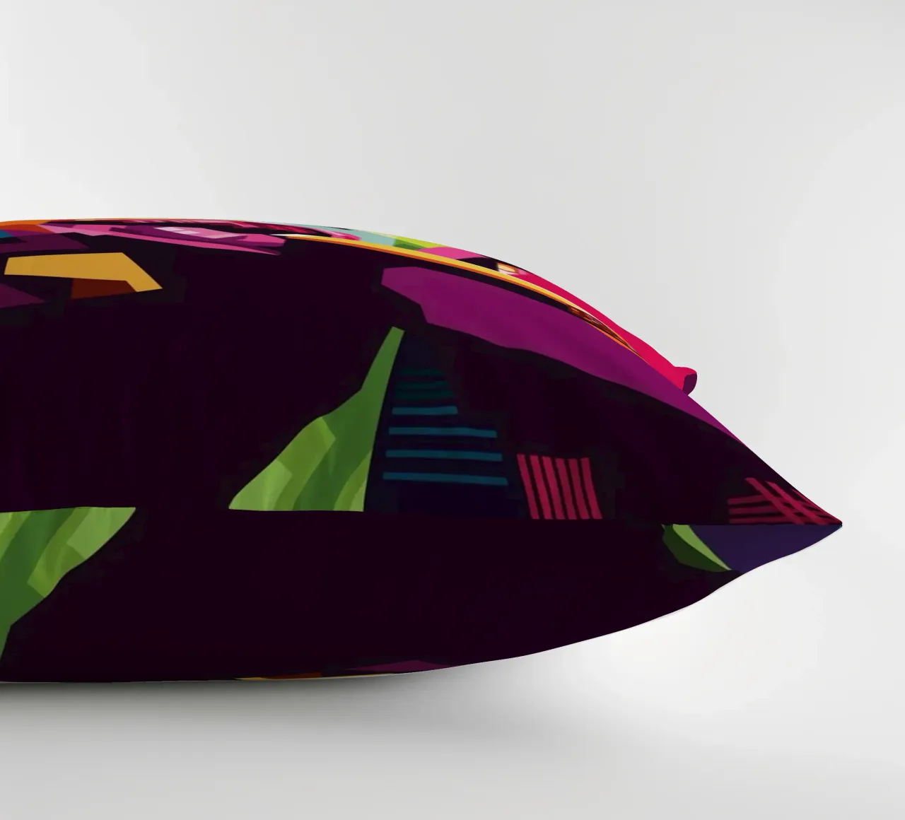 Rapper Style WPAP decorative cushion by SW Artwork